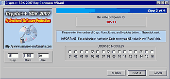 Click to view Crypto++ SDK 2007 9.0.495 screenshot